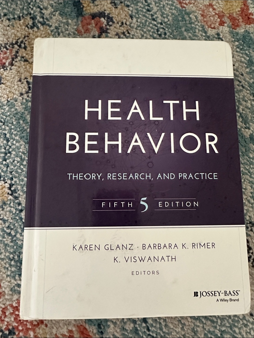 Health Behavior: Theory, Research, And Practice